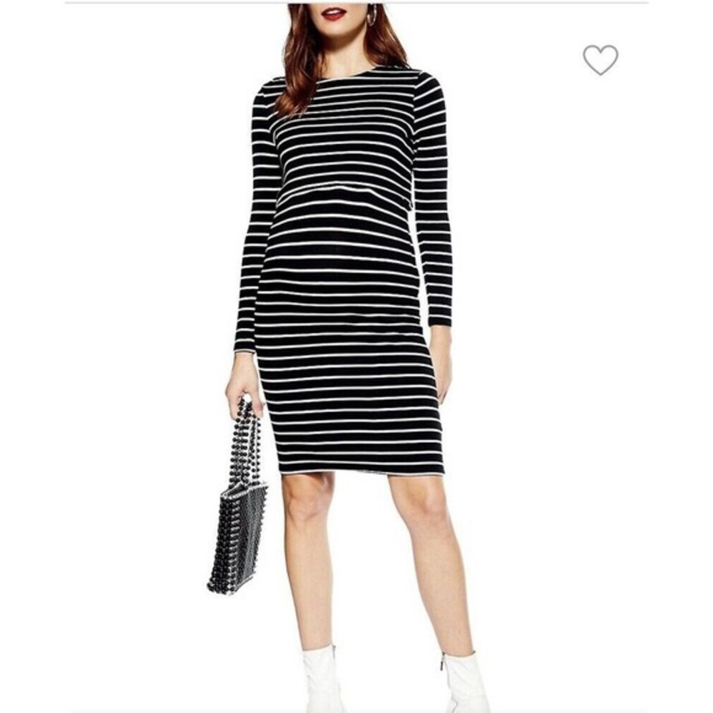 Topshop maternity dress